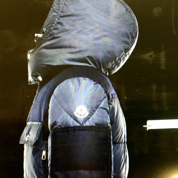 Mens Moncler Dimier Puffer Winter Jacket - Size 5 - Picture 4 of 12